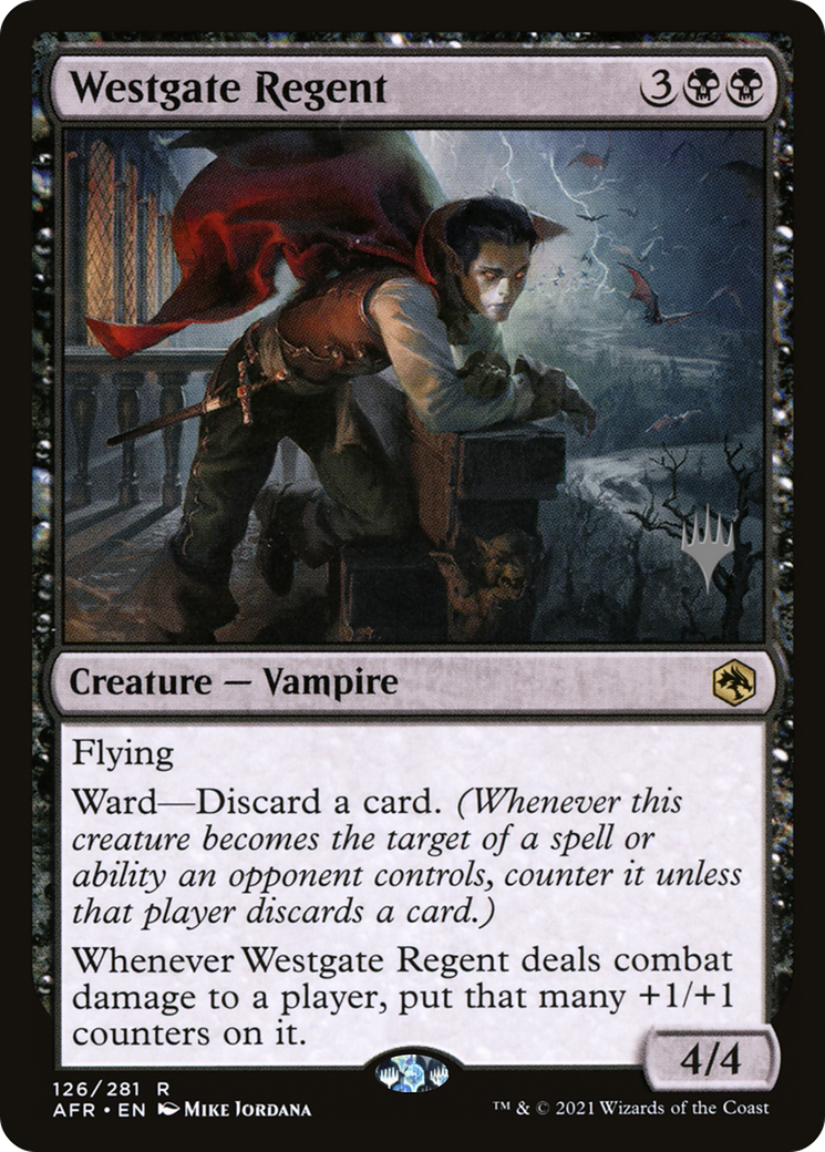 {R} Westgate Regent (Promo Pack) [Dungeons & Dragons: Adventures in the Forgotten Realms Promos][PP AFR 126]