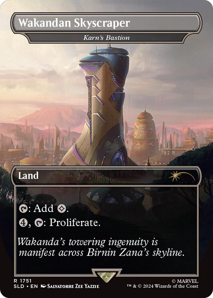 {R} Wakandan Skyscraper - Karn's Bastion [Secret Lair Drop Series][SLD 1751]