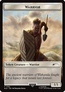 {T} Warrior Token (Rainbow Foil) [Secret Lair Drop Series][RBF SLD 1752]