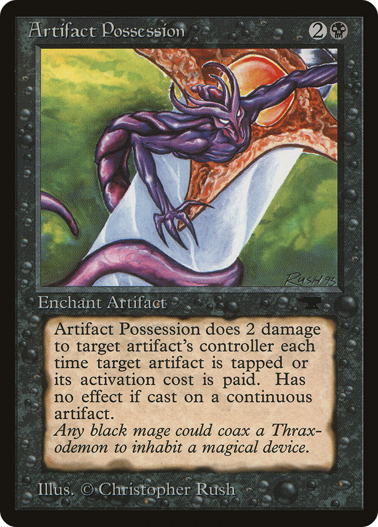 {C} Artifact Possession [Antiquities][ATQ 015]