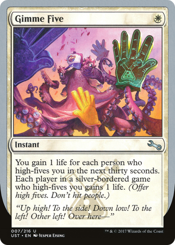 {C} Gimme Five [Unstable][UST 007]