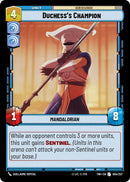 {SW-C}Duchess's Champion (054/257) [Twilight of the Republic]