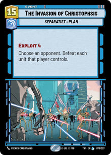 {SW-R}The Invasion of Christophsis (078/257) [Twilight of the Republic]