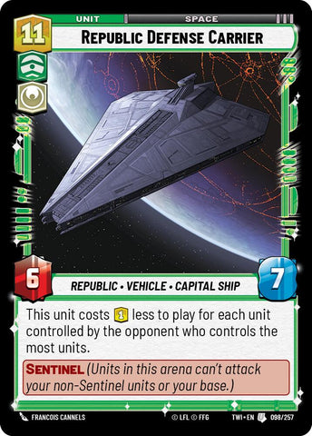 {SW-C}Republic Defense Carrier (098/257) [Twilight of the Republic]