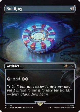 {R} Sol Ring (1734) (Rainbow Foil) [Secret Lair Drop Series][RBF SLD 1734]