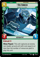 {SW-C}Osi Sobeck - Warden of the Citadel (115/257) [Twilight of the Republic]