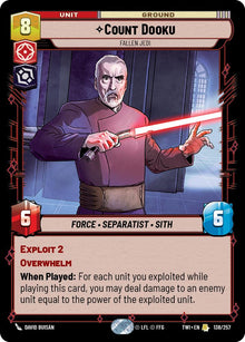 {SW-R}Count Dooku - Fallen Jedi (138/257) [Twilight of the Republic]