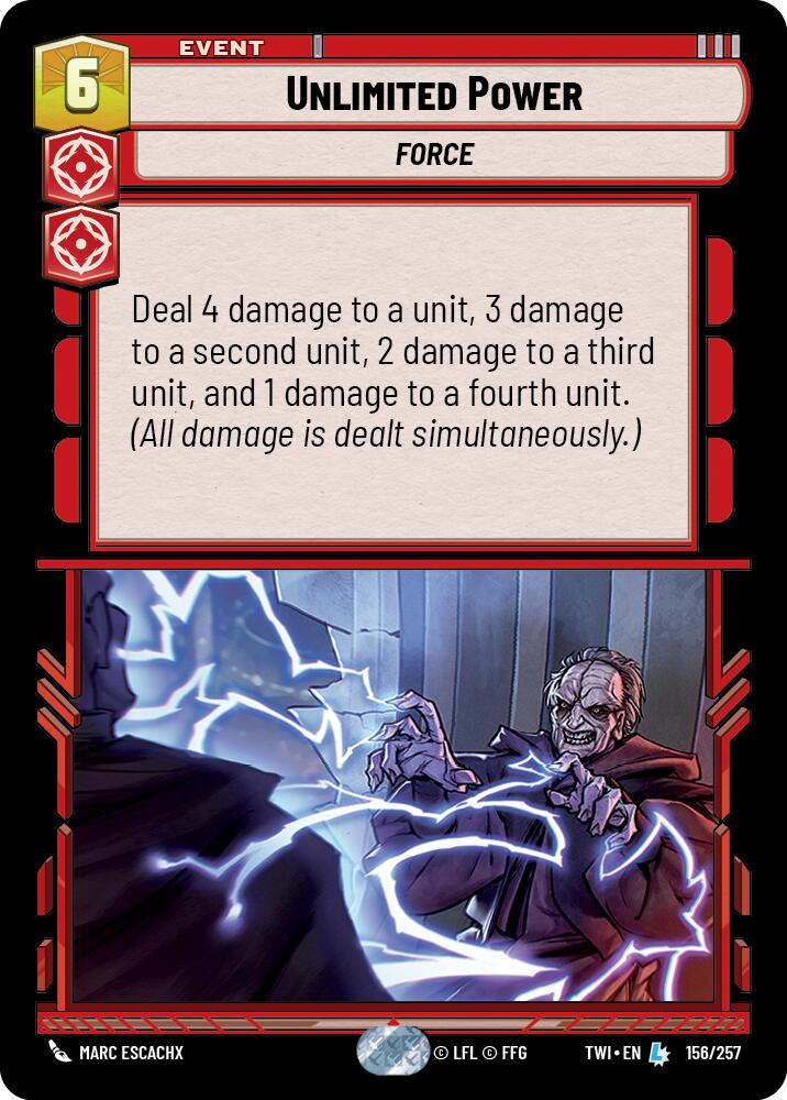 {SW-R}Unlimited Power (156/257) [Twilight of the Republic]