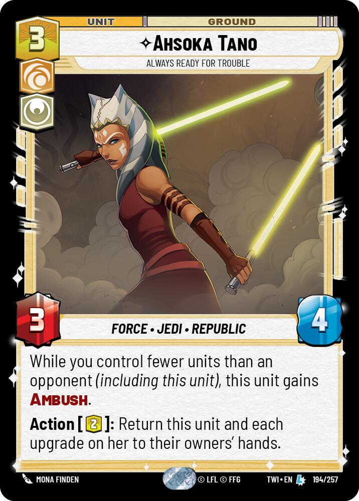 {SW-R}Ahsoka Tano - Always Ready For Trouble (194/257) [Twilight of the Republic]