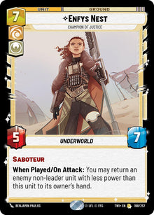 {SW-R}Enfys Nest - Champion of Justice (198/257) [Twilight of the Republic]