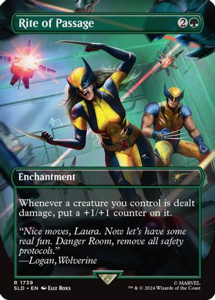 {R} Rite of Passage (Rainbow Foil) [Secret Lair Drop Series][RBF SLD 1739]