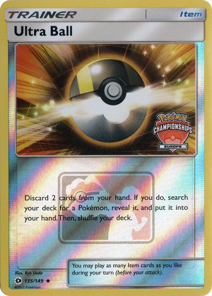 [PKM] Ultra Ball (135/149) (Europe Championships) [League & Championship Cards]