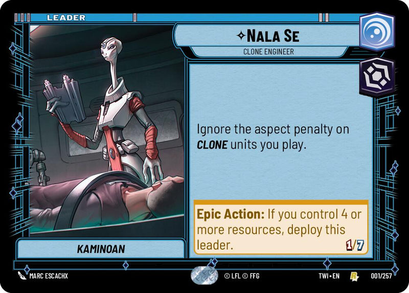 {SW-LD}Nala Se - Clone Engineer (001/257) [Twilight of the Republic]