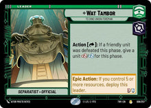{SW-LD}Wat Tambor - Techno Union Foreman (006/257) [Twilight of the Republic]
