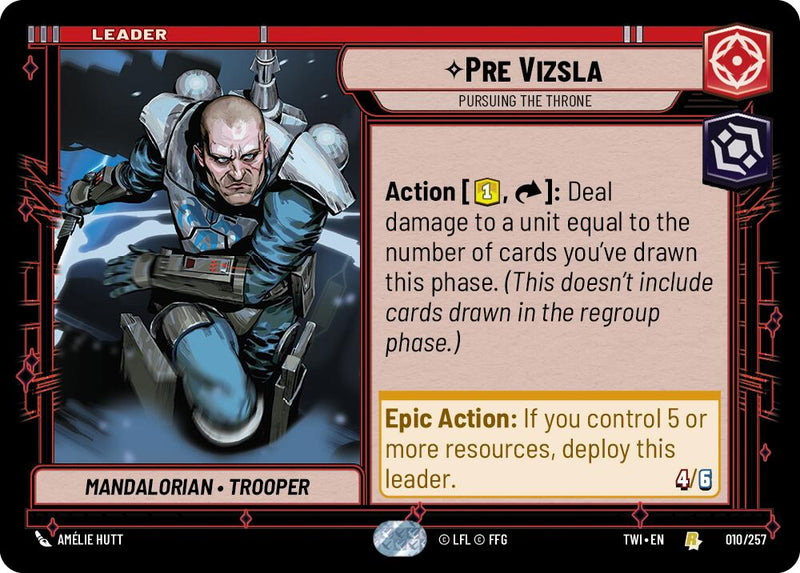 {SW-LD}Pre Vizsla - Pursuing the Throne (010/257) [Twilight of the Republic]