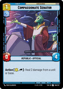 {SW-C}Compassionate Senator (056/257) [Twilight of the Republic]