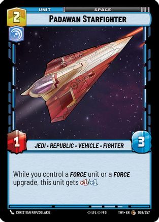 {SW-C}Padawan Starfighter (058/257) [Twilight of the Republic]