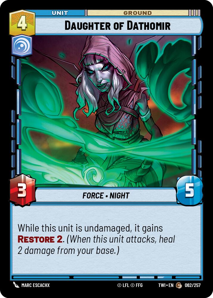 {SW-C}Daughter of Dathomir (062/257) [Twilight of the Republic]