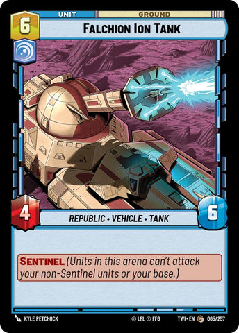 {SW-C}Falchion Ion Tank (065/257) [Twilight of the Republic]