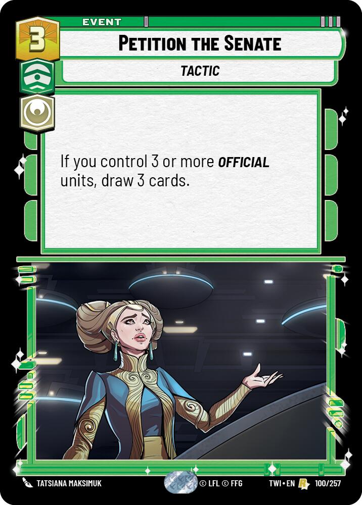 {SW-R}Petition the Senate (100/257) [Twilight of the Republic]