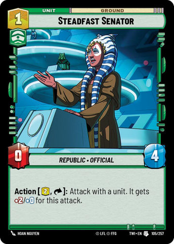 {SW-C}Steadfast Senator (105/257) [Twilight of the Republic]