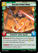 {SW-C}Baktoid Spider Droid (117/257) [Twilight of the Republic]