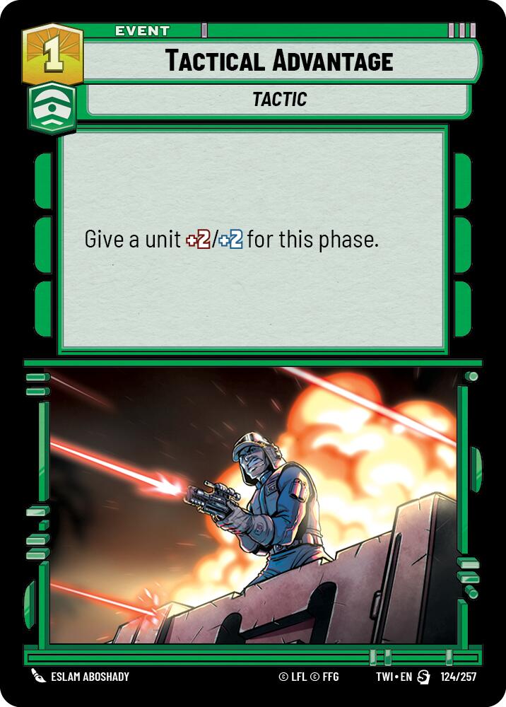 {SW-C}Tactical Advantage (124/257) [Twilight of the Republic]