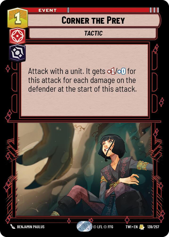 {SW-R}Corner the Prey (139/257) [Twilight of the Republic]