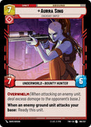 {SW-C}Aurra Sing - Crackshot Sniper (166/257) [Twilight of the Republic]