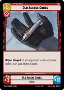 {SW-C}Old Access Codes (168/257) [Twilight of the Republic]