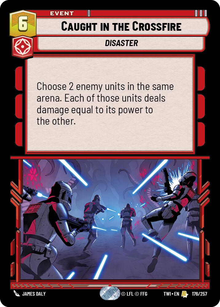 {SW-R}Caught in the Crossfire (176/257) [Twilight of the Republic]