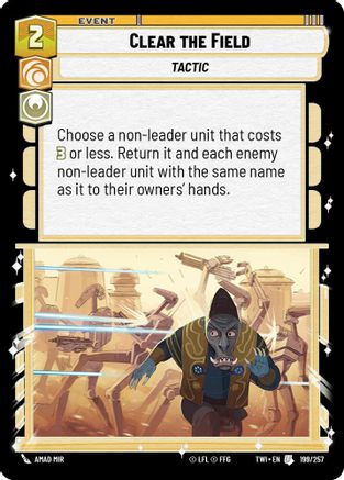 {SW-C}Clear the Field (199/257) [Twilight of the Republic]