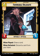 {SW-C}Favorable Delegate (208/257) [Twilight of the Republic]