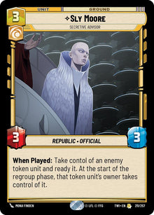 {SW-R}Sly Moore - Secretive Advisor (211/257) [Twilight of the Republic]