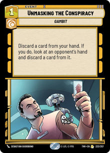 {SW-R}Unmasking the Conspiracy (223/257) [Twilight of the Republic]