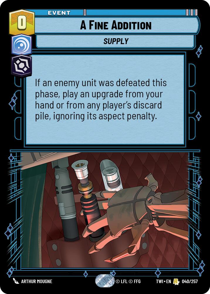 {SW-R}A Fine Addition (040/257) [Twilight of the Republic]
