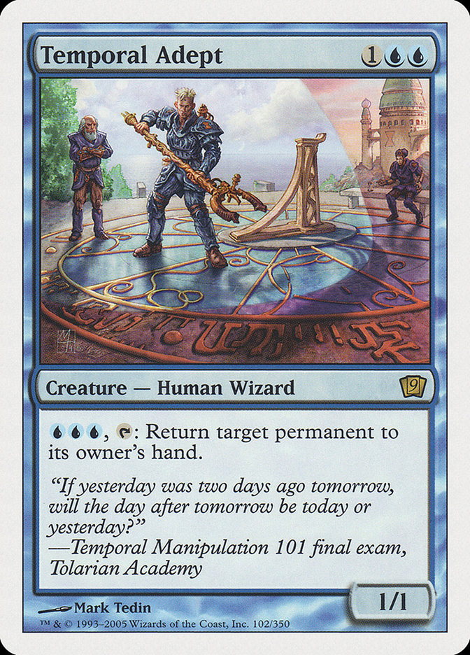 {R} Temporal Adept [Ninth Edition][9ED 102]