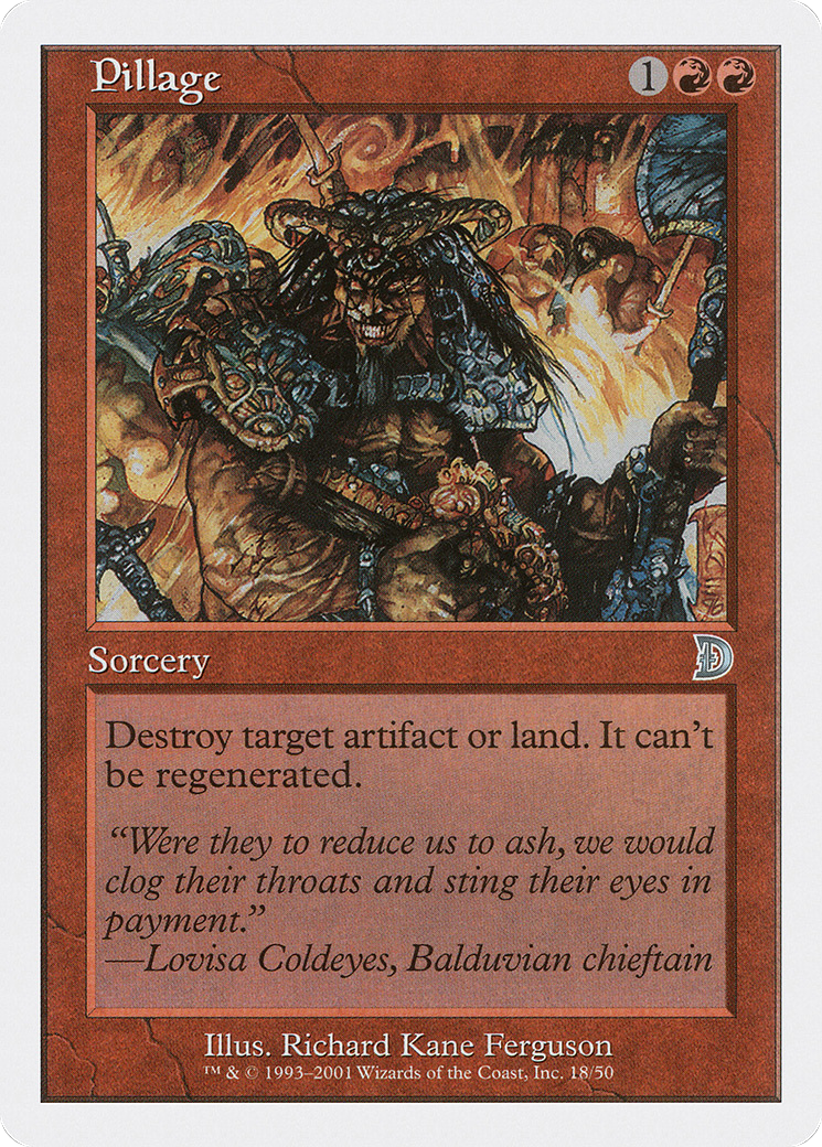 {C} Pillage [Deckmasters][DKM 018]
