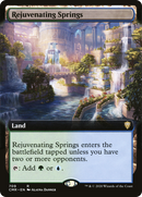 {R} Rejuvenating Springs (Extended Art) [Commander Legends][CMR 709]