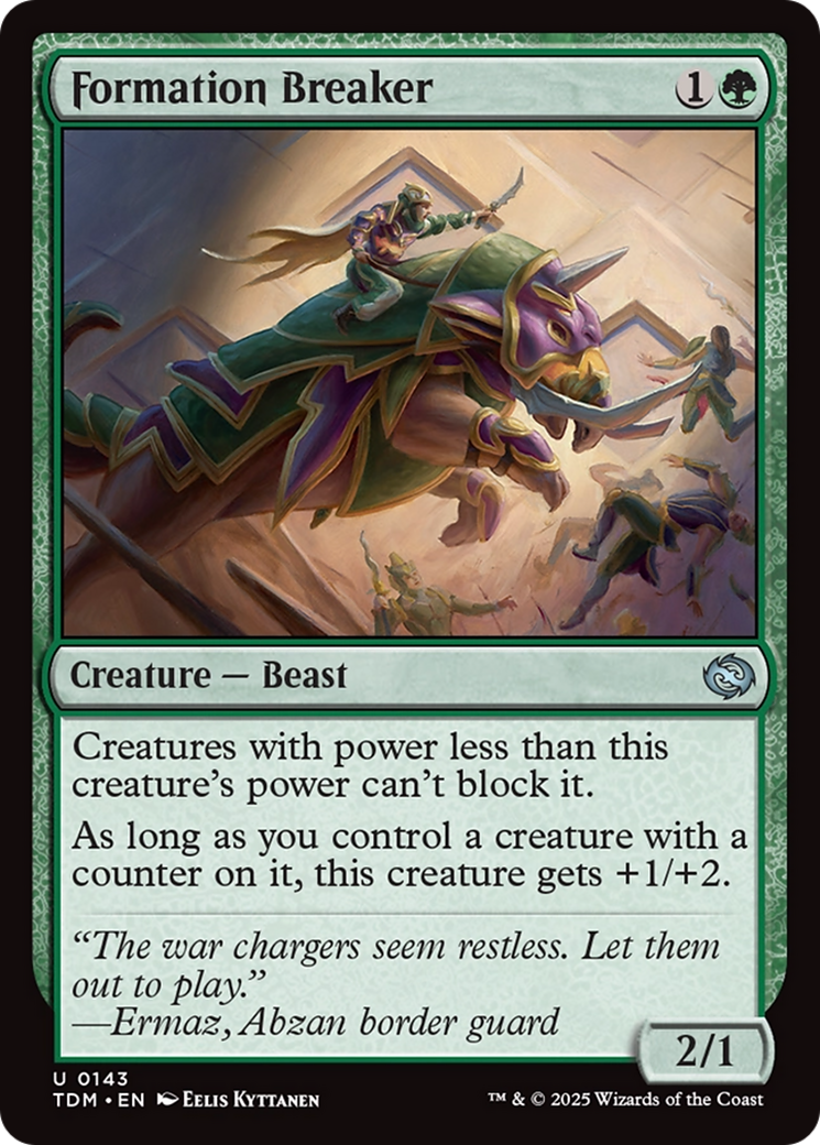 {@C} Formation Breaker [Tarkir: Dragonstorm][TDM 143]