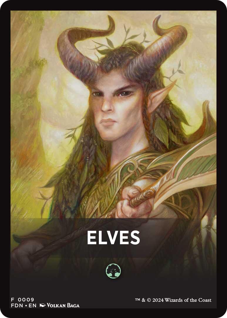 {T} Elves Theme Card [Foundations][TFDN 009]