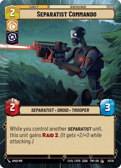 {SW-R}Separatist Commando (Hyperspace) (7) [Twilight of the Republic Weekly Play Promo]