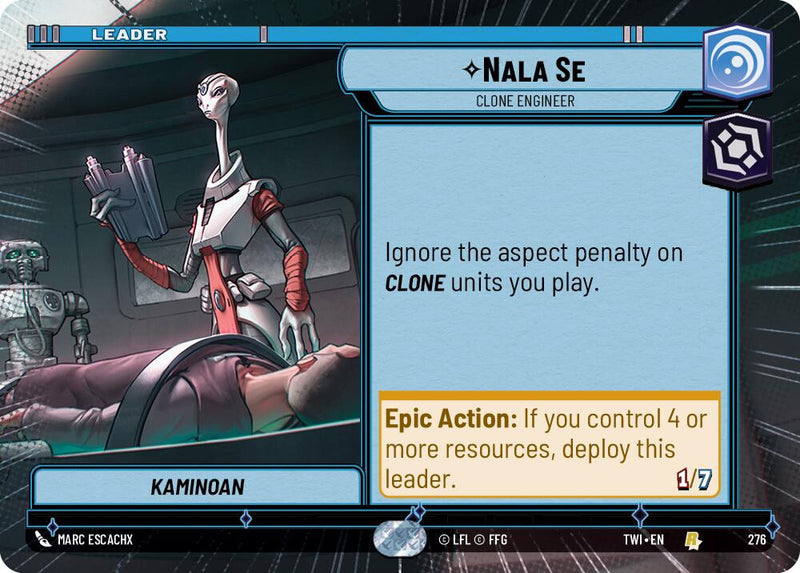 {SW-LD}Nala Se - Clone Engineer (Hyperspace) (276) [Twilight of the Republic]