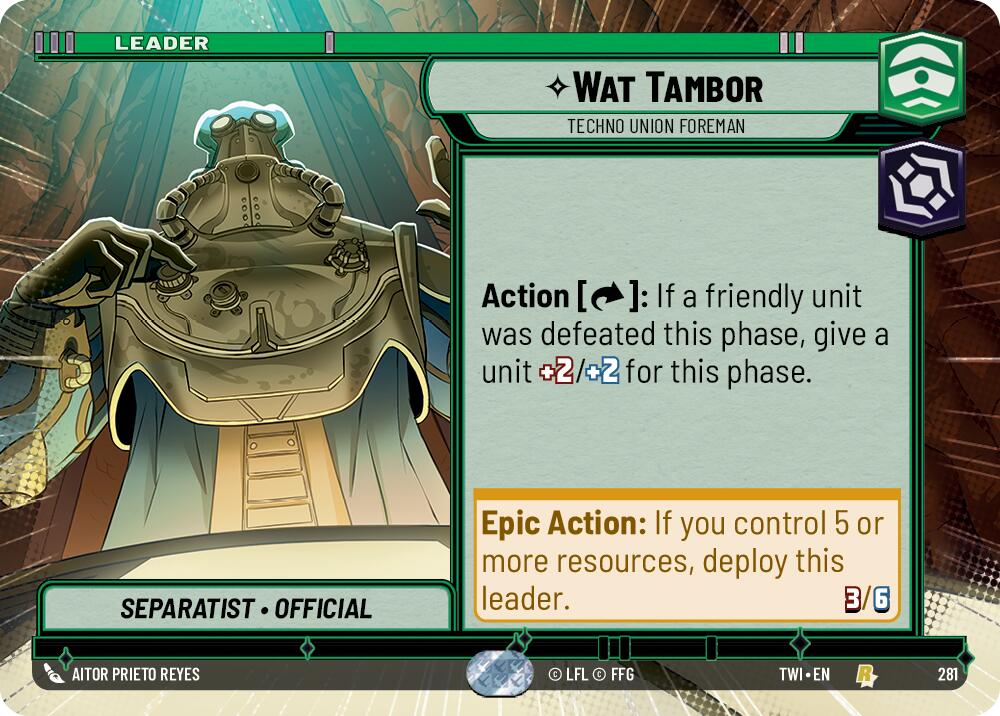 {SW-LD}Wat Tambor - Techno Union Foreman (Hyperspace) (281) [Twilight of the Republic]