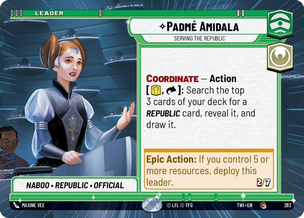 {SW-LD}Padme Amidala - Serving the Republic (Hyperspace) (283) [Twilight of the Republic]