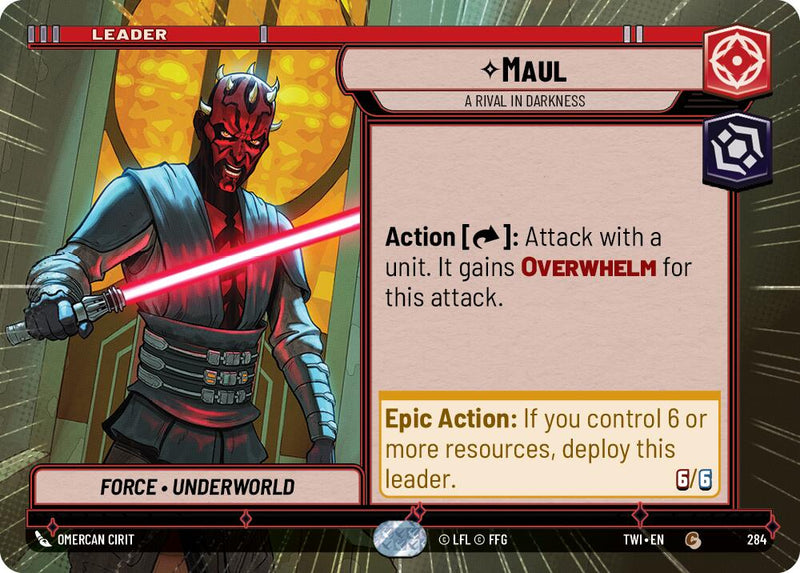 {SW-LD}Maul - A Rival in Darkness (Hyperspace) (284) [Twilight of the Republic]