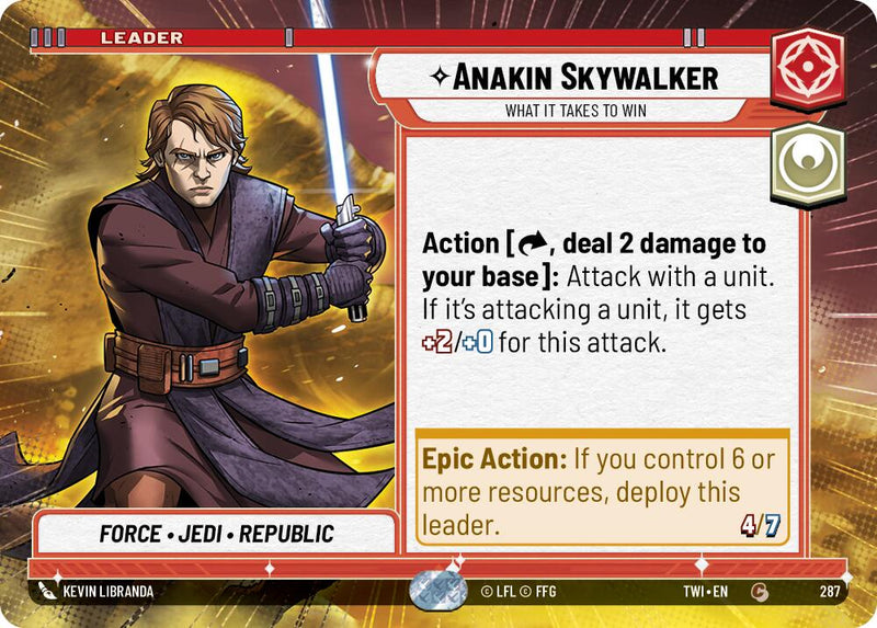 {SW-LD}Anakin Skywalker - What it Takes to Win (Hyperspace) (287) [Twilight of the Republic]
