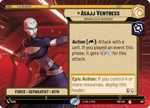 {SW-LD}Asajj Ventress - Unparalleled Adversary (Hyperspace) (289) [Twilight of the Republic]