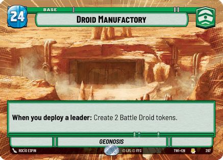 {SW-B}Droid Manufactory (Hyperspace) (297) [Twilight of the Republic]