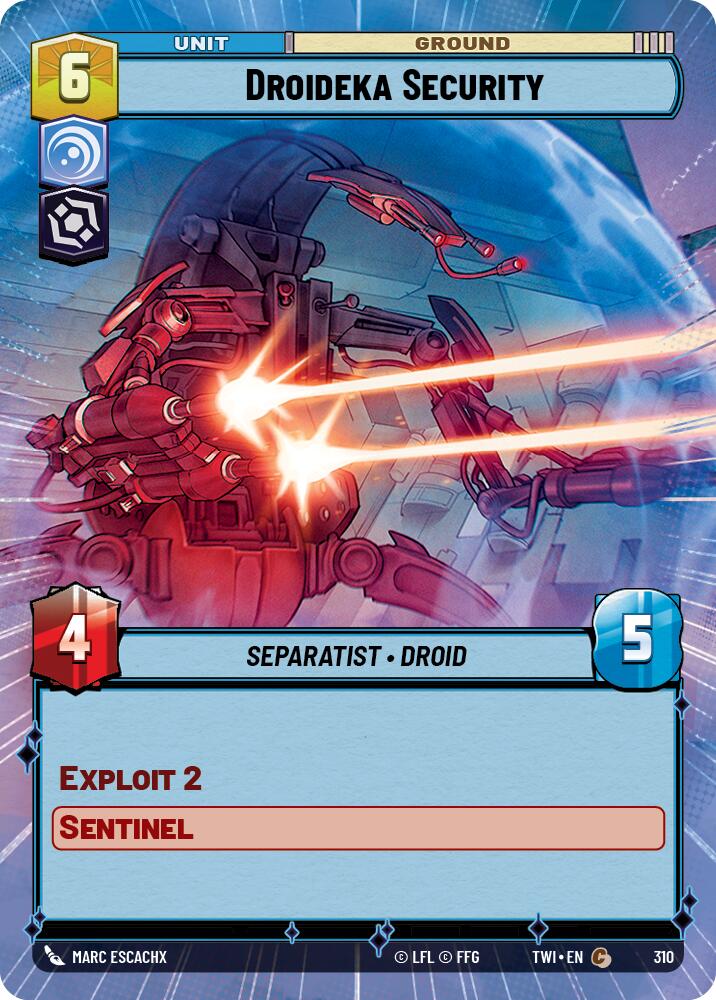 {SW-C}Droideka Security (Hyperspace) (310) [Twilight of the Republic]
